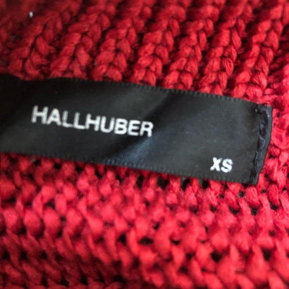 Short Sleeve Red Sweater ❤️ - Picture 4 of 6